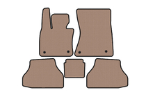 BMW X6 E71 2008–2014 Rubber Floor Mats Carsuit V-2 (Beige) photo 1