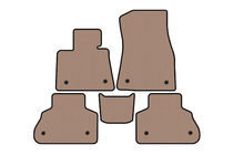 BMW X5 G05 2019–2026 Rubber Floor Mats Carsuit (Beige) photo 1
