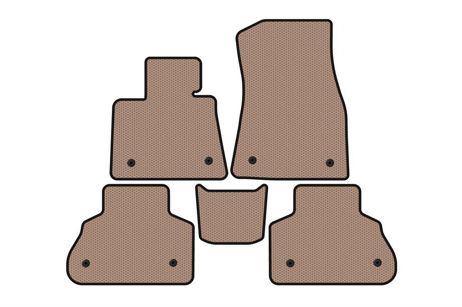 BMW X5 G05 2019–2026 Rubber Floor Mats Carsuit (Beige) Image