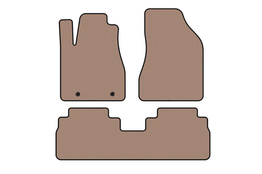 BYD S6 2010-2016 Rubber Floor Mats Carsuit (Beige) Image