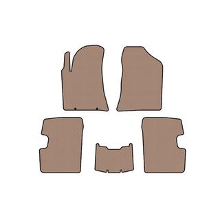 Rubber floor mats Carsuit (SD, beige) BYD F3 2013-2015 photo 1