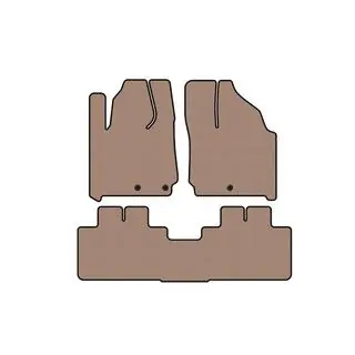 Rubber Floor Mats Carsuit (beige) photo 1