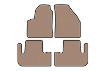 Chevrolet Tacuma/Rezzo 2000-2008 Rubber Floor Mats Carsuit (Beige) photo 1