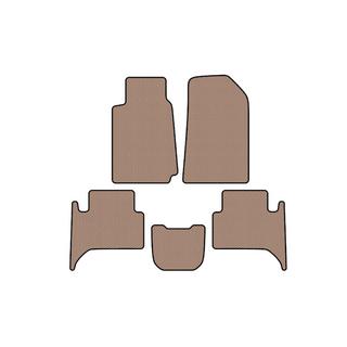 Rubber floor mats Carsuit (2 rows, beige) photo 1