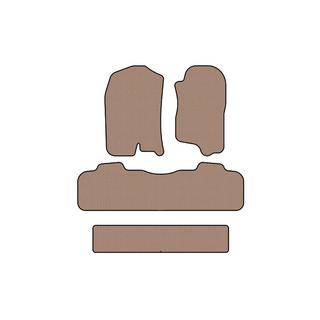 Rubber Floor Mats Carsuit (3 Rows, 2007-2014, Beige) photo 1