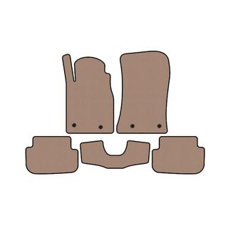 Rubber Floor Mats Carsuit (Beige) Chevrolet Camaro 2009-2015 photo 1