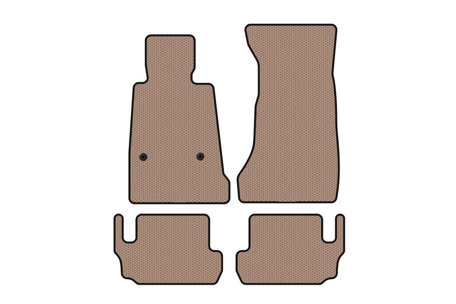 Chevrolet Camaro 2015- Rubber Floor Mats Carsuit (Beige) Image