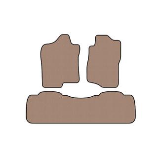 Rubber Floor Mats Carsuit (Beige) Chevrolet Suburban 2007-2014 photo 1