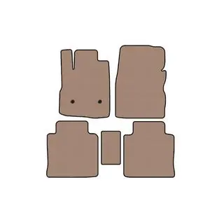 Rubber floor mats Carsuit (2009-2015, beige) photo 1