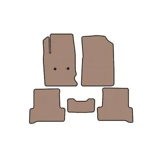 Rubber Floor Mats Carsuit (Beige) photo 1