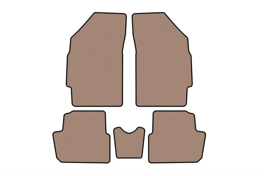 RAVON R2 2016-2020 Rubber Floor Mats Carsuit (HB, Beige) Image