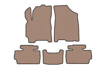 Chery Tiggo 2 2014- Rubber Floor Mats Carsuit (Beige) photo 1