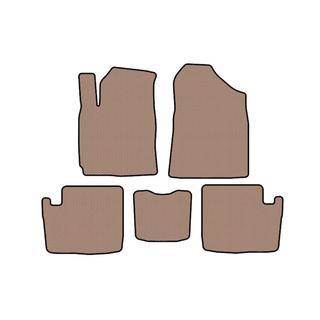 Rubber floor mats Carsuit (2005-2009, beige) photo 1