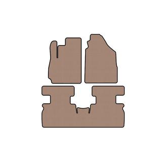 Rubber floor mats Carsuit (2 rows, beige) Jetour X70 2018- photo 1