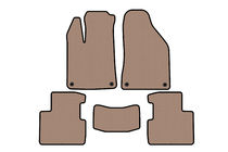 Chrysler 200 II 2014-2017 Rubber floor mats Carsuit (SD, beige) photo 1