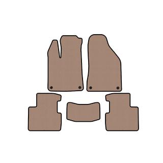 Rubber floor mats Carsuit (SD, beige) Chrysler 200 II 2014-2017 photo 1