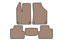 Chrysler 200 I 2010-2014 Rubber Floor Mats Carsuit (Beige) photo 1