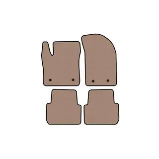 Rubber floor mats Carsuit (SD, beige)