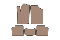 Citroen Berlingo 1996-2008 Rubber Floor Mats Carsuit (Beige) photo 1
