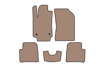 Citroen C-3 2016-2023 Rubber Floor Mats Carsuit (HB, Beige) photo 1