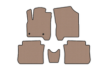 Citroen C-3 Picasso 2010-2017 Rubber Floor Mats Carsuit (Beige) photo 1