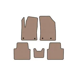 Rubber Floor Mats Carsuit (Beige) photo 1