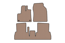 Citroen Berlingo/Multispace 2018- Rubber floor mats Carsuit (manual transmission, beige) photo 1