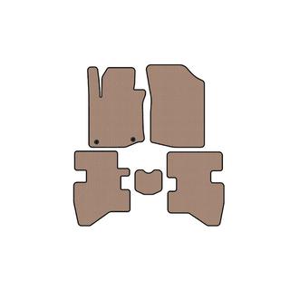 Rubber Floor Mats Carsuit (HB, Beige) photo 1