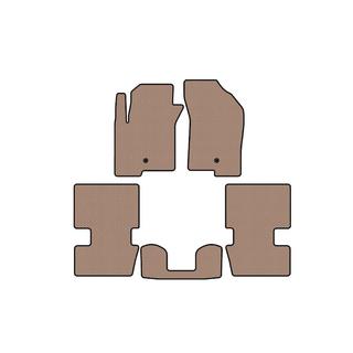 Rubber Floor Mats Carsuit (HB, Beige) photo 1