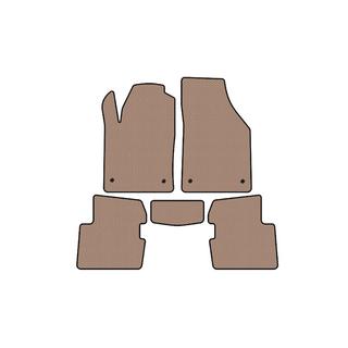 Rubber floor mats Carsuit (SD, beige) Dodge Dart 2012-2017 photo 1