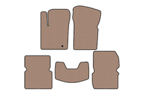 Dodge Avenger 2007-2014 Rubber Floor Mats Carsuit (Beige) photo 1
