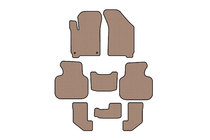 Dodge Journey 2008-2020 Rubber floor mats Carsuit (2008-2011, 3 rows, beige) photo 1