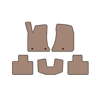 Rubber floor mats Carsuit (2015-2023, SD, beige) Dodge Charger 2010-2023 photo 1