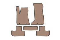 Dodge Challenger 2008-2023 Rubber floor mats Carsuit (Coupe, beige) photo 1