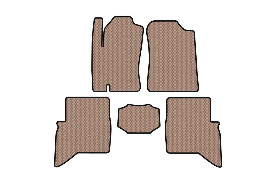 Daihatsu Terios 2006-2017 Rubber Floor Mats Carsuit (Beige) Image