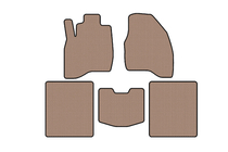 Ford Explorer 2011-2019 Rubber floor mats Carsuit (2015-2019, 5-seater, beige) photo 1
