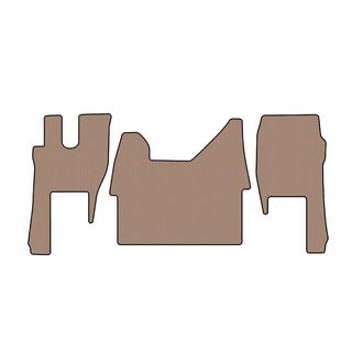 Rubber Floor Mats Carsuit (Beige) photo 1