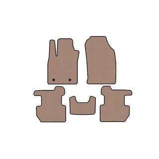 Rubber Floor Mats Carsuit (2018-2022, Beige) Ford Ecosport 2013-2022 photo 1