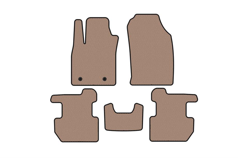Ford Ecosport 2013-2022 Rubber Floor Mats Carsuit (2018-2022, Beige) Image