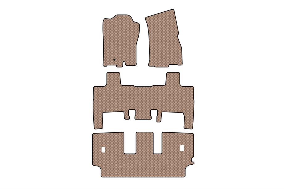 Ford Expedition 2007-2017 Rubber floor mats Carsuit (2007-2014, beige) Image