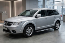 Dodge Journey 2008-2020 Side Steps Sunrise (2 pcs, Aluminum) photo 1