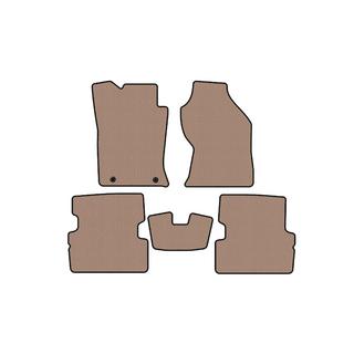 Rubber floor mats Carsuit (2001-2005, SW, beige) Ford Focus I 1998-2005 photo 1