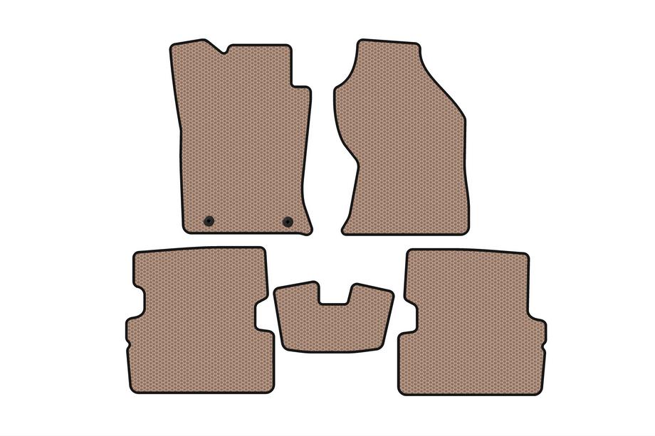 Ford Focus I 1998-2005 Rubber floor mats Carsuit (2001-2005, SW, beige) Photo 1