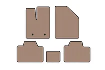 Ford Edge 2006-2014 Rubber Floor Mats Carsuit (Beige) photo 1