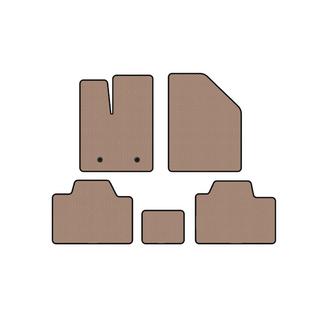Rubber Floor Mats Carsuit (Beige) Ford Edge 2006-2014 photo 1