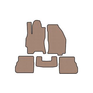 Rubber floor mats Carsuit (SD, beige) Ford Mondeo 1996-2001 photo 1