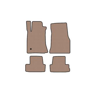 Rubber floor mats Carsuit (2005-2009, GT, Coupe, beige) Ford Mustang 2005-2014 photo 1