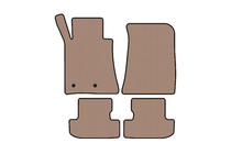 Ford Mustang 2015-2023 Rubber floor mats Carsuit (Coupe, beige) photo 1