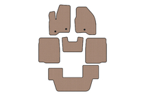Ford Explorer 2011-2019 Rubber floor mats Carsuit (3 rows, 2011-2015, beige) photo 1