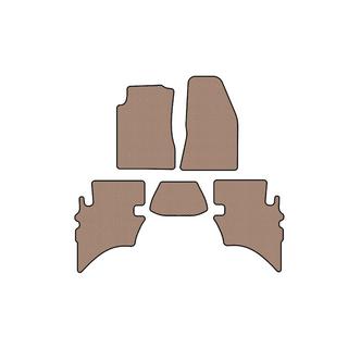 Rubber Floor Mats Carsuit (Beige) photo 1